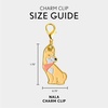 image:imagePortland Leather Goods Charm Clip  Limited Edition Gold Toned Charm with Versatile Lobster ClaspNala