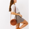 image:imagePortland Leather Goods Circle Crossbody Bag for Women  Handmade from the Finest FullGrain HidesMeadow