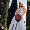 image:imagePortland Leather Goods Circle Crossbody Bag for Women  Handmade from the Finest FullGrain HidesNutmeg