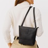 image:imagePortland Leather Goods Festival Bag  Lightweight Leather Crossbody Purse  Handmade from the Finest FullGrain HidesBlack