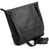 image:imagePortland Leather Goods Festival Bag  Lightweight Leather Crossbody Purse  Handmade from the Finest FullGrain HidesBlack