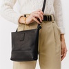 image:imagePortland Leather Goods Festival Bag  Lightweight Leather Crossbody Purse  Handmade from the Finest FullGrain HidesBlack