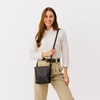 image:imagePortland Leather Goods Festival Bag  Lightweight Leather Crossbody Purse  Handmade from the Finest FullGrain HidesBlack