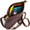 image:imagePortland Leather Goods Festival Bag  Lightweight Leather Crossbody Purse  Handmade from the Finest FullGrain HidesColdbrew