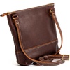 image:imagePortland Leather Goods Festival Bag  Lightweight Leather Crossbody Purse  Handmade from the Finest FullGrain HidesColdbrew