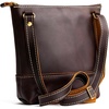 image:imagePortland Leather Goods Festival Bag  Lightweight Leather Crossbody Purse  Handmade from the Finest FullGrain HidesGrizzly