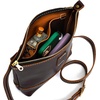 image:imagePortland Leather Goods Festival Bag  Lightweight Leather Crossbody Purse  Handmade from the Finest FullGrain HidesGrizzly
