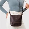 image:imagePortland Leather Goods Festival Bag  Lightweight Leather Crossbody Purse  Handmade from the Finest FullGrain HidesGrizzly