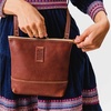 image:imagePortland Leather Goods Festival Bag  Lightweight Leather Crossbody Purse  Handmade from the Finest FullGrain HidesNutmeg