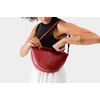 image:imagePortland Leather Goods Koala Sling Bag  Leather Sling with Adjustable Strap  Handmade from the Finest FullGrain HidesChili Red