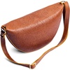 image:imagePortland Leather Goods Koala Sling Bag  Leather Sling with Adjustable Strap  Handmade from the Finest FullGrain HidesMeadow