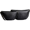 image:imagePortland Leather Goods Koala Sling Bag  Leather Sling with Adjustable Strap  Handmade from the Finest FullGrain HidesPebbled Black