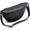 image:imagePortland Leather Goods Koala Sling Bag  Leather Sling with Adjustable Strap  Handmade from the Finest FullGrain HidesPebbled Black