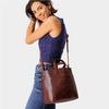 image:imagePortland Leather Goods Medium Crossbody Tote for Women  Handmade from the Finest FullGrain Hides  HandmadeCognac