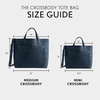image:imagePortland Leather Goods Medium Crossbody Tote for Women  Handmade from the Finest FullGrain Hides  HandmadeDeep Water