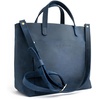 image:imagePortland Leather Goods Medium Crossbody Tote for Women  Handmade from the Finest FullGrain Hides  HandmadeDeep Water