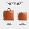 image:imagePortland Leather Goods Medium Crossbody Tote for Women  Handmade from the Finest FullGrain Hides  HandmadeHoney