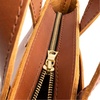 image:imagePortland Leather Goods Medium Crossbody Zipper Tote for Women  Handmade from the Finest FullGrain HidesHoney