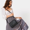 image:imagePortland Leather Goods Metro Crossbody Bag for Women  Handmade from the Finest FullGrain HidesBlack