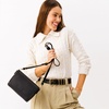 image:imagePortland Leather Goods Metro Mini Crossbody Bag for Women  Handmade from the Finest FullGrain HidesBlack