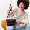 image:imagePortland Leather Goods Metro Mini Crossbody Bag for Women  Handmade from the Finest FullGrain HidesGrizzly