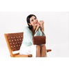 image:imagePortland Leather Goods Metro Mini Crossbody Bag for Women  Handmade from the Finest FullGrain HidesNutmeg