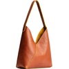 image:imagePortland Leather Goods Naomi Shoulder Bag  Handmade Slouchy Bag with Adjustable Crossbody Strap amp Secure Magnetic ClosureL Sienna