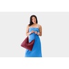 image:imagePortland Leather Goods Naomi Shoulder Bag  Handmade Slouchy Bag with Adjustable Crossbody Strap amp Secure Magnetic ClosureO Orchid