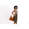 image:imagePortland Leather Goods Naomi Shoulder Bag  Handmade Slouchy Bag with Adjustable Crossbody Strap amp Secure Magnetic ClosureO Sienna