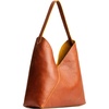 image:imagePortland Leather Goods Naomi Shoulder Bag  Handmade Slouchy Bag with Adjustable Crossbody Strap amp Secure Magnetic ClosureO Sienna