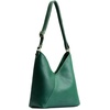 image:imagePortland Leather Goods Naomi Shoulder Bag  Handmade Slouchy Bag with Adjustable Crossbody Strap amp Secure Magnetic ClosureS Bacalar