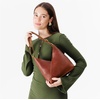 image:imagePortland Leather Goods Naomi Shoulder Bag  Handmade Slouchy Bag with Adjustable Crossbody Strap amp Secure Magnetic ClosureS Nutmeg