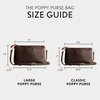 image:imagePortland Leather Goods Poppy Purse  Leather Handbag wRemovable Crossbody Strap  Handmade from the Finest FullGrain HidesColdbrew