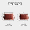 image:imagePortland Leather Goods Poppy Purse  Leather Handbag wRemovable Crossbody Strap  Handmade from the Finest FullGrain HidesNutmeg