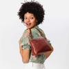 image:imagePortland Leather Goods Poppy Purse  Leather Handbag wRemovable Crossbody Strap  Handmade from the Finest FullGrain HidesNutmeg