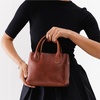 image:imagePortland Leather Goods Raindrop Crossbody Bag  Leather Purse wCarrying Handles  Handmade from the Finest FullGrain HidesNutmeg