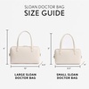 image:imagePortland Leather Goods Sloan Doctor Bag  Leather Purse Handmade from the Finest FullGrain HidesBone