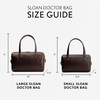 image:imagePortland Leather Goods Sloan Doctor Bag  Leather Purse Handmade from the Finest FullGrain HidesGrizzly