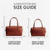 image:imagePortland Leather Goods Sloan Doctor Bag  Leather Purse Handmade from the Finest FullGrain HidesNutmeg