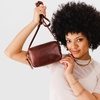 image:imagePortland Leather Goods Small Camera Bag Purse for Women  Handmade from the Finest FullGrain HidesCognac