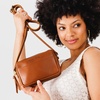 image:imagePortland Leather Goods Small Camera Bag Purse for Women  Handmade from the Finest FullGrain HidesHoney