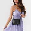 image:imagePortland Leather Goods Small Camera Bag Purse for Women  Handmade from the Finest FullGrain HidesPebbled Black