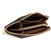 image:imagePortland Leather Goods Womens Accordion Zip Wallet  Handcrafted in Durable FullGrain Leather  8 Card Slots amp Secure Zippered Pocket  PlumColdbrew