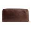 image:imagePortland Leather Goods Womens Accordion Zip Wallet  Handcrafted in Durable FullGrain Leather  8 Card Slots amp Secure Zippered Pocket  PlumColdbrew