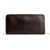 image:imagePortland Leather Goods Womens Accordion Zip Wallet  Handcrafted in Durable FullGrain Leather  8 Card Slots amp Secure Zippered Pocket  PlumGrizzly
