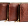 image:imagePortland Leather Goods Womens Accordion Zip Wallet  Handcrafted in Durable FullGrain Leather  8 Card Slots amp Secure Zippered Pocket  PlumNutmeg