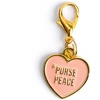 image:imagePortland Leather Goods Charm Clip  Limited Edition Gold Toned Charm with Versatile Lobster ClaspPurse Peace