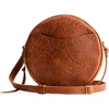 image:imagePortland Leather Goods Circle Crossbody Bag for Women  Handmade from the Finest FullGrain HidesMeadow