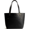 image:imagePortland Leather Goods Classic Medium Tote Bag  Handmade Open Top Durable amp Unlined  Interior amp Exterior PocketsBlack