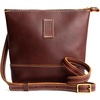 image:imagePortland Leather Goods Festival Bag  Lightweight Leather Crossbody Purse  Handmade from the Finest FullGrain HidesCognac